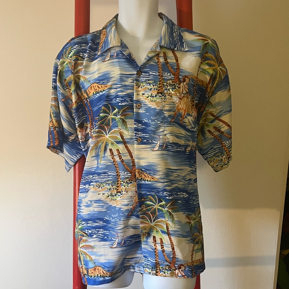 The Original INGEAR Fashions Hawaiian  Button Down Shirt X Size : 2XL